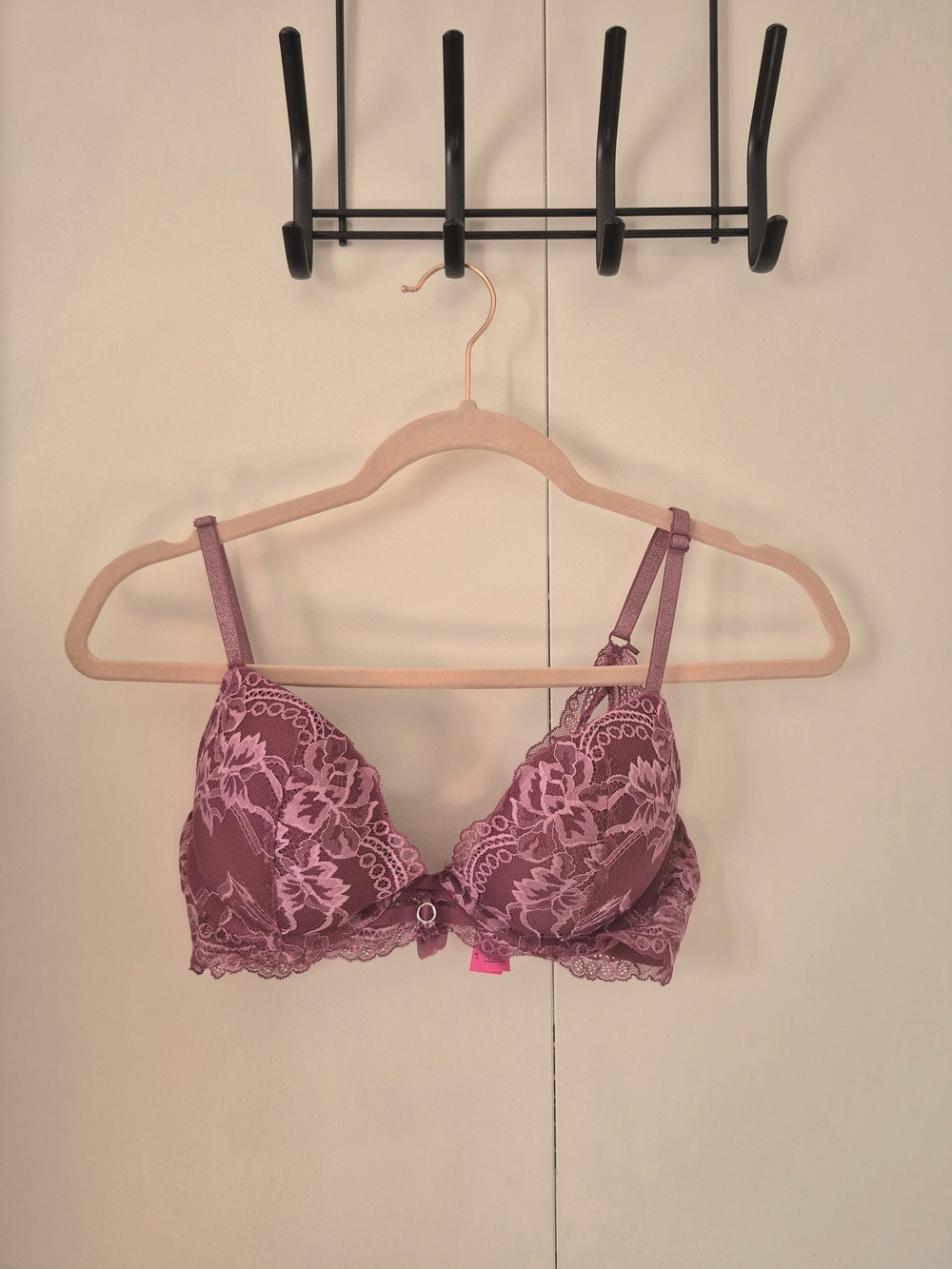 La SENZA Mauve Lace Push-Up Bra